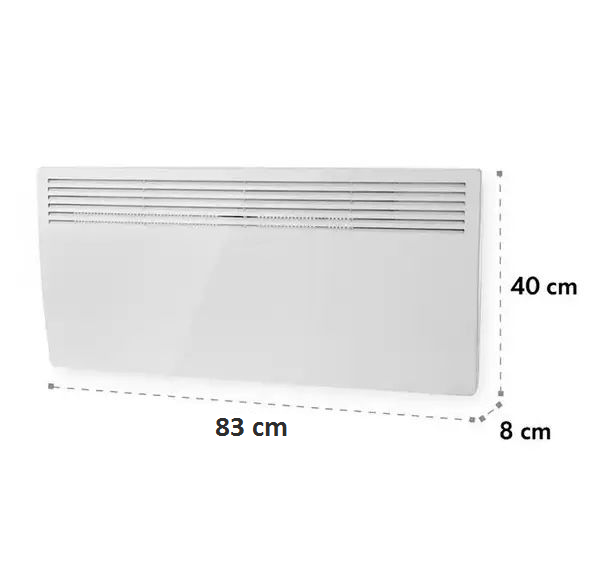 Конвекторний обігрівач Klarstein Hot Spot Slimcurve white 2000/1000W з таймером