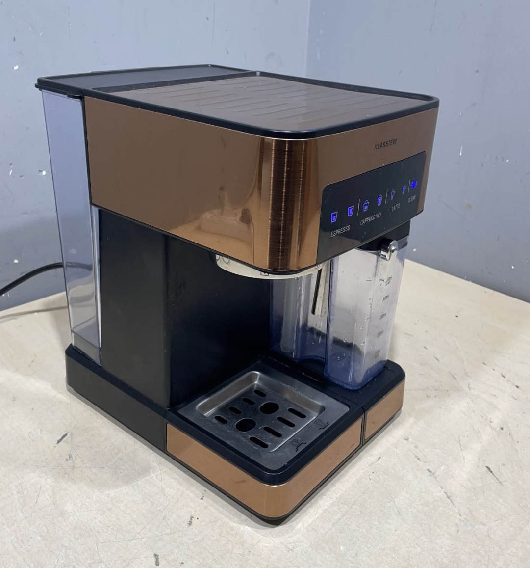 Кавоварка ріжкова Klarstein Arabica Comfort Gold Lila (10041524) 20 бар